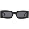 Gucci Grey Rectangular Sunglasses Gg1425s 001 53