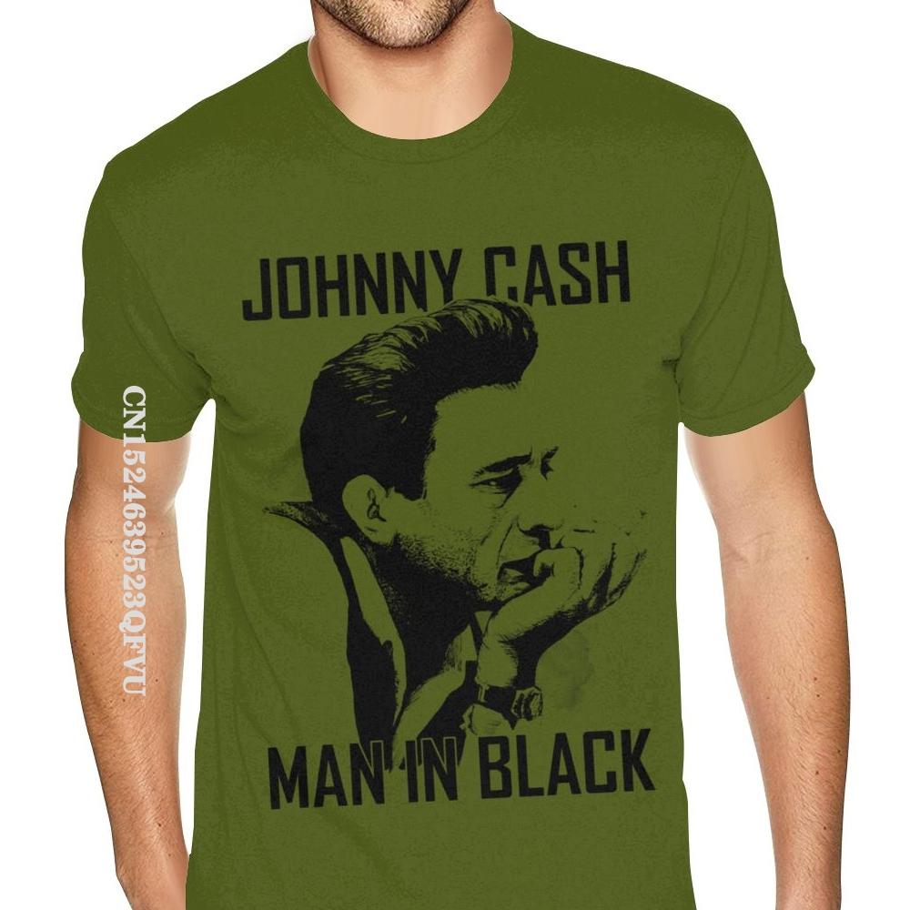 Футболка Johnny Cash для мужчин, высококачественная мужская футболка в английском стиле, мужская футболка по низкой цене, фирменная винтажная футболка