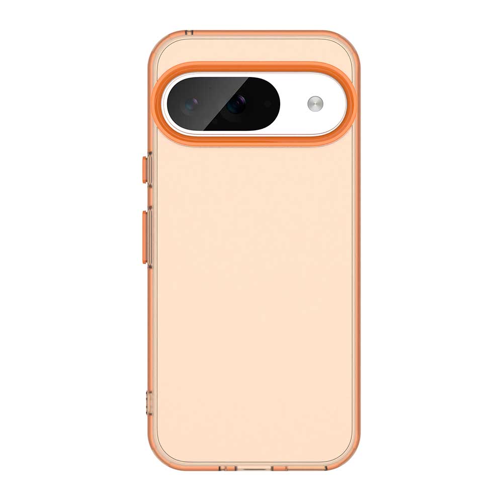 Матовый чехол для Google Pixel 9 Обложка Pixel 9 Pro XL Funda Coque Матовый Полупрозрачный ПК Конфетный цвет Задний бампер для телефона Pixel 9