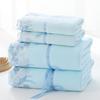 Кружевное вышитое полотенце для сушки волос - Полиэстер/Нейлон, Плотное, для круглогодичного использования