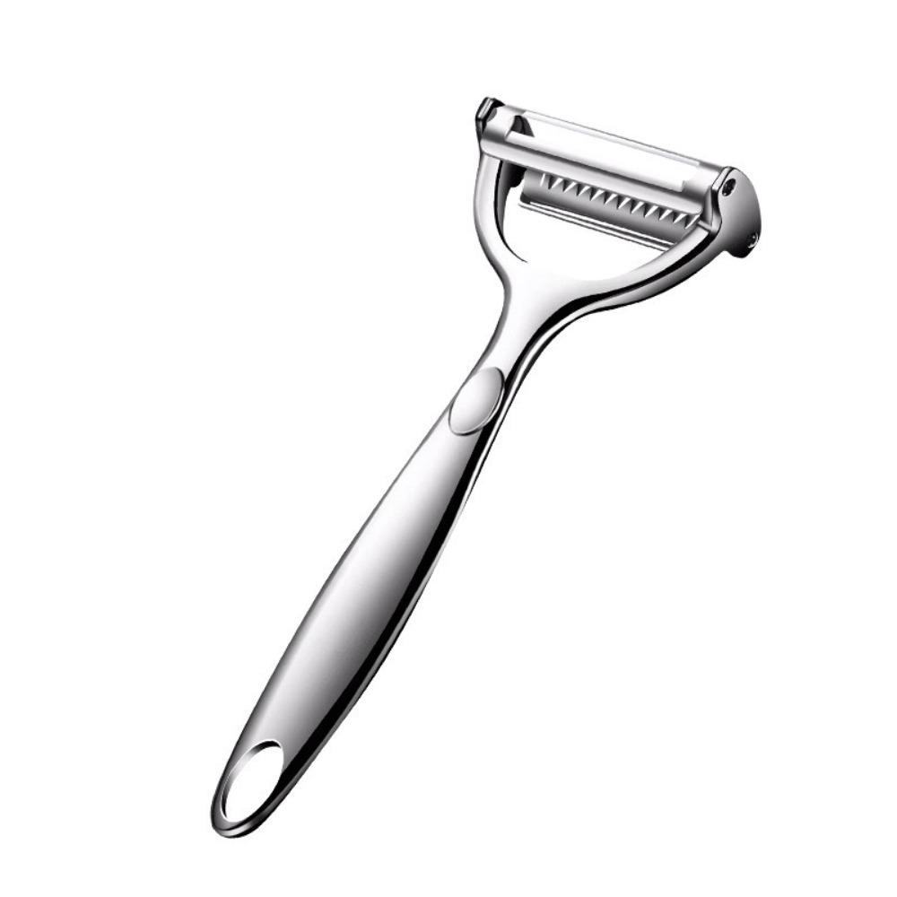 Stainless Steel Vegetable and Fruit Peeler 2 in 1 Kitchen Planer Potato Peeling Artifact  Potato