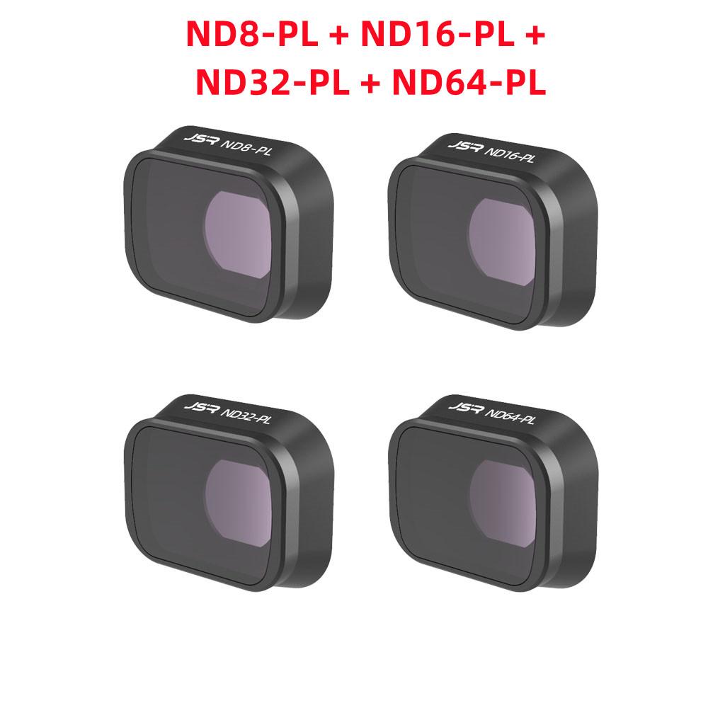 New for Mini 3 Pro Camera Lens Filter Spare Parts for JSR 4/8/16/32 ND NDPL CPL MCUV Filter Kit for Mini 3 Pro Drone Accessories