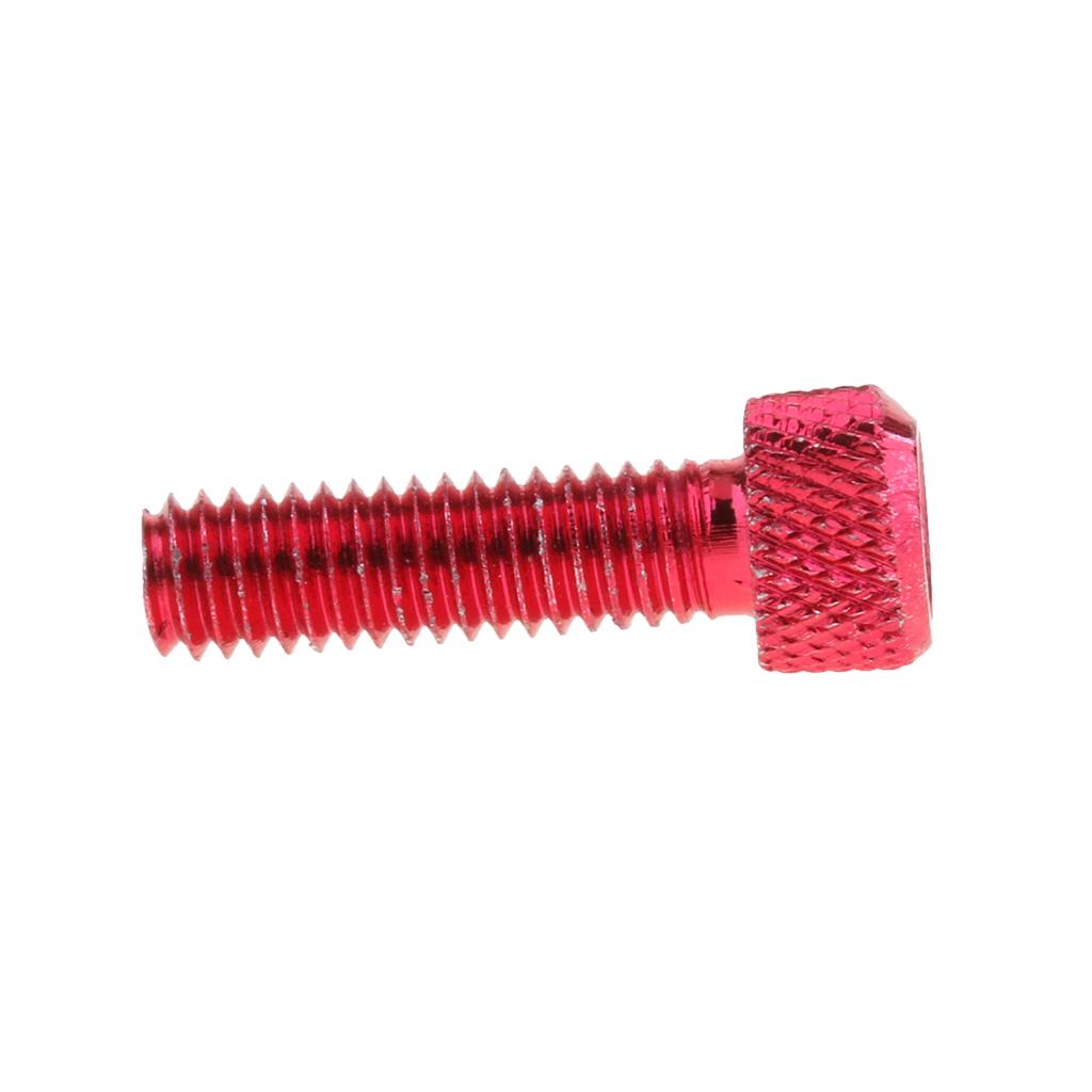 10pcs Red M6*20mm Aluminum Hex Socket Cap Head Screws Repair Tool M8 Socket Cap Screw Titanium Ti Bolt