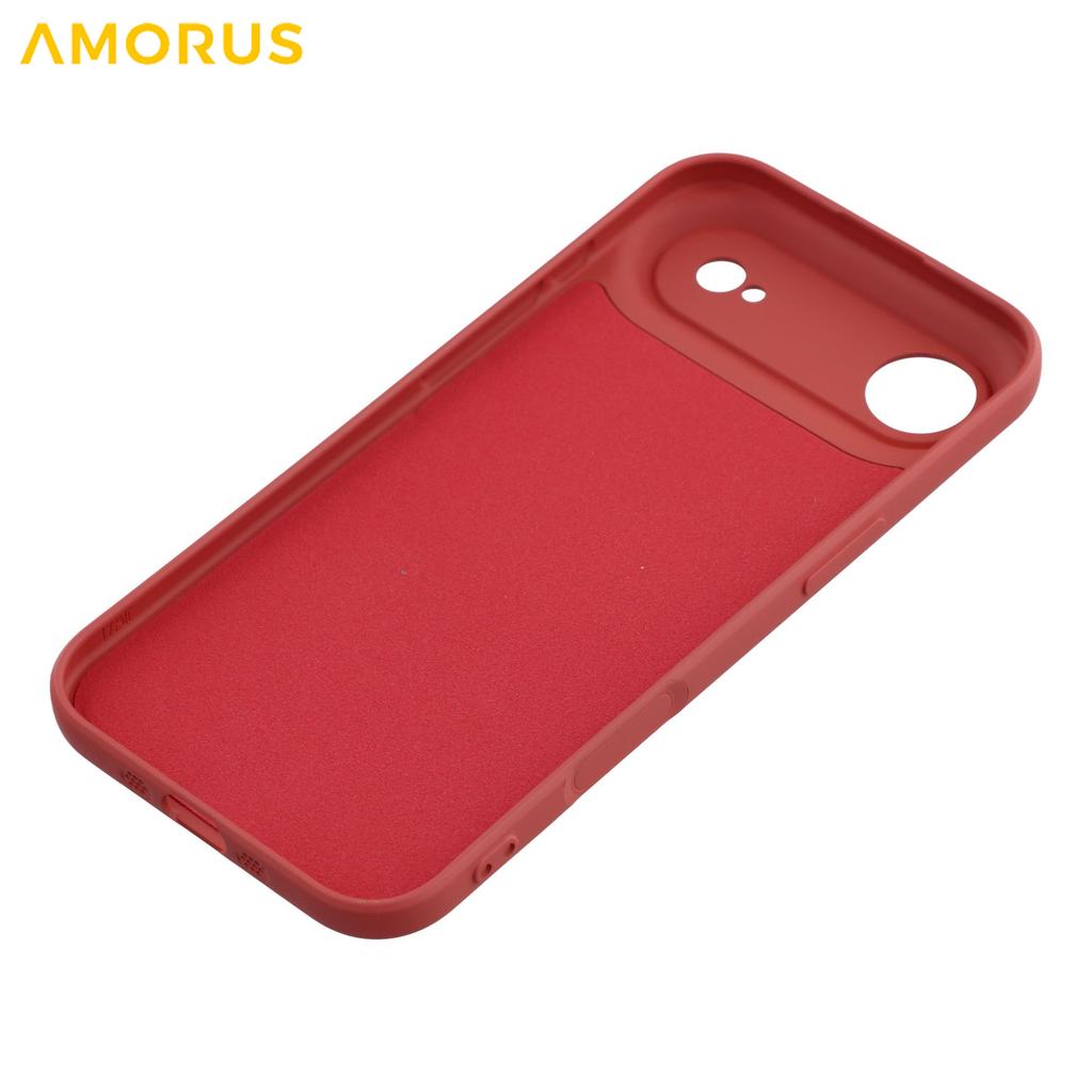 For iPhone Air Case Precise Cutouts TPU Fiber Lining Shockproof Phone Cover