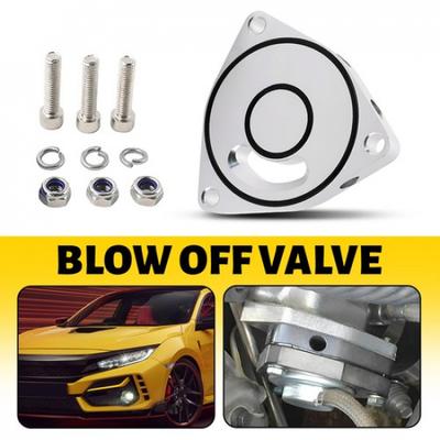 2015-21 Для Vortex Civic Honda Серебристый Проставочная пластина blow-off клапана Адаптер BOV