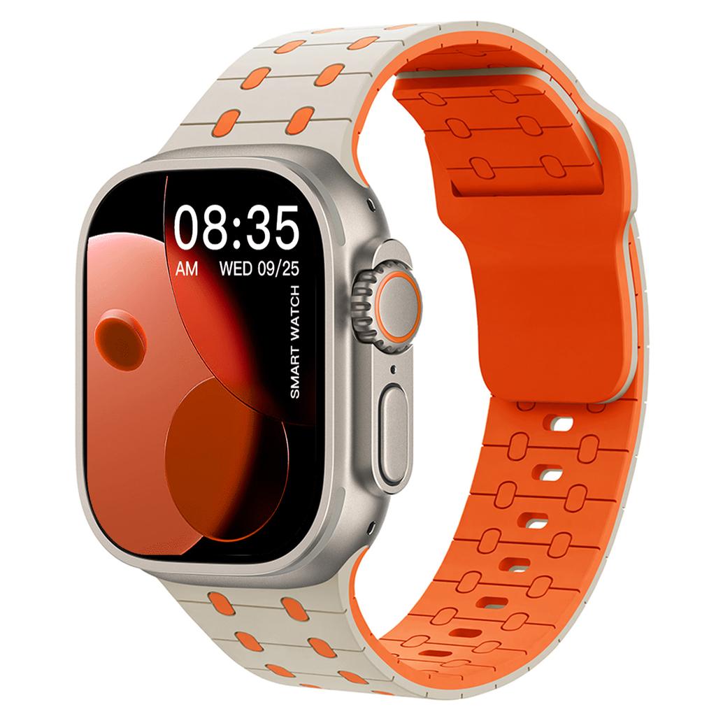 Силиконовый ремешок Для Apple watch Ремешок 45мм 41мм 44мм 49мм 40мм 38 42мм 46мм браслет correa iwatch Серия 10 9 8 7 6 5 3 SE Ultra