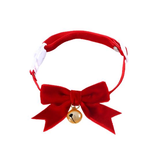 Кошачий ошейник Регулируемый быстросъемный Очень мягкий, приятный для кожи, удобный в носке, бархатный, нарядный