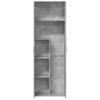 Highboard Concrete Grey 60 x 35 x 180 cm Particleboard
