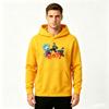 Men's Anime Printed Pullover Hoodie Casual Long Sleeve Sweatshirt for Daily Wear