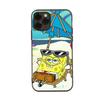 PB12 SpongeBob Black Sofe Case for OPPO Reno 8 6 5 4 Pro Plus Find X3 A17 A3 A31 A38 A40 A53 A54 A55 A74 A76 A78 A77 A80 A94 A95 A96 Lite