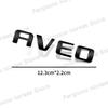For Chevrolet Aveo Letter Logo Emblem Car Rear Trunk Body Badge Tailgate Decoration Car Styling Accessories