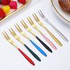 Stainless Steel For Dessert,Salad For Restaurant Mini Eating Ware Fruit Forks Tableware Fork