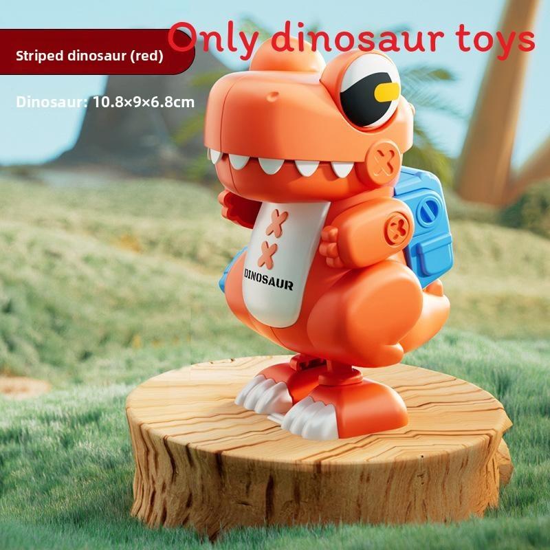 Kid Dinosaur Plastic Wind Up Toy With Mechanical Movement For Gift Learning