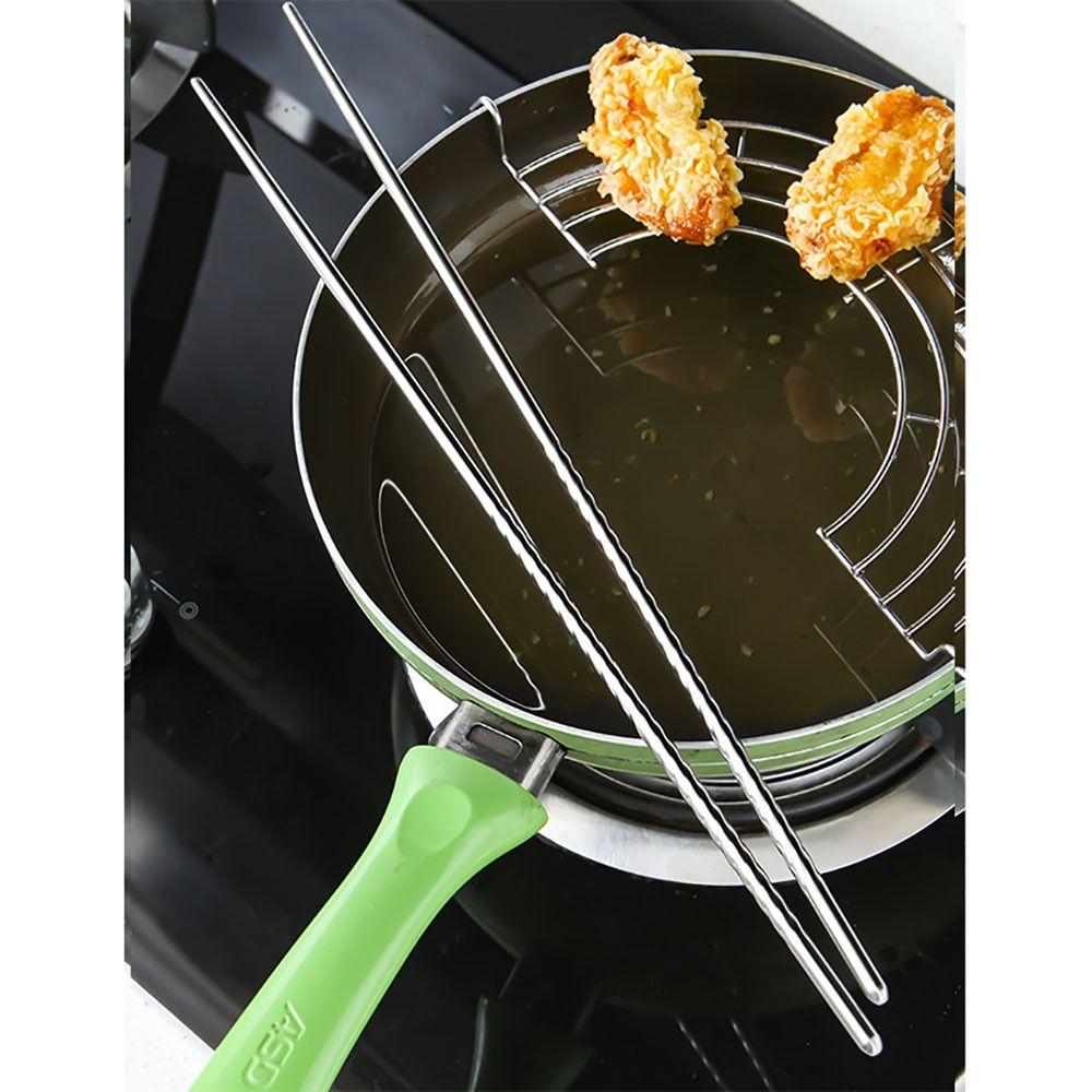 Lengthened Lengthened Chopsticks Stainless Steel Frying Chopsticks Hot Pot Chopsticks