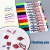 8 12 Pcs Magical Water Painting Pen Toy Whiteboard Dry Erase Pen White Board Marker Student Children Drawing Pen
