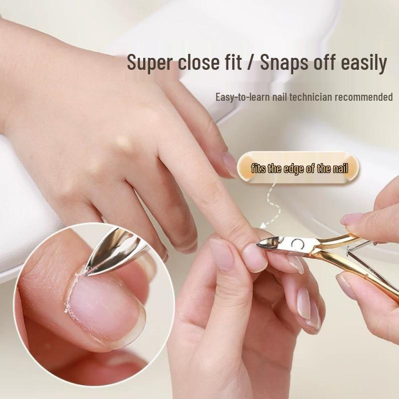 Кусачки для кутикулы Easy Cut D.501 из нержавеющей стали для профессионального маникюра
