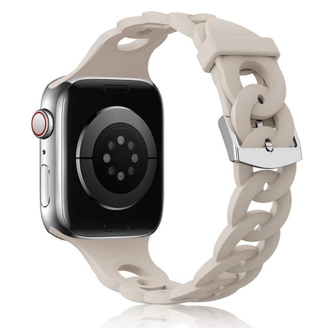 Силиконовый ремешок для Apple Watch band 45мм 44мм 40мм 41мм 42мм 49мм дышащий браслет correa iWatch ultra series 8 7 6 5 4 SE