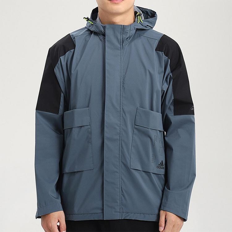 adidas TECH 2L JKT Куртка Мужская Синяя Мужская FU6570