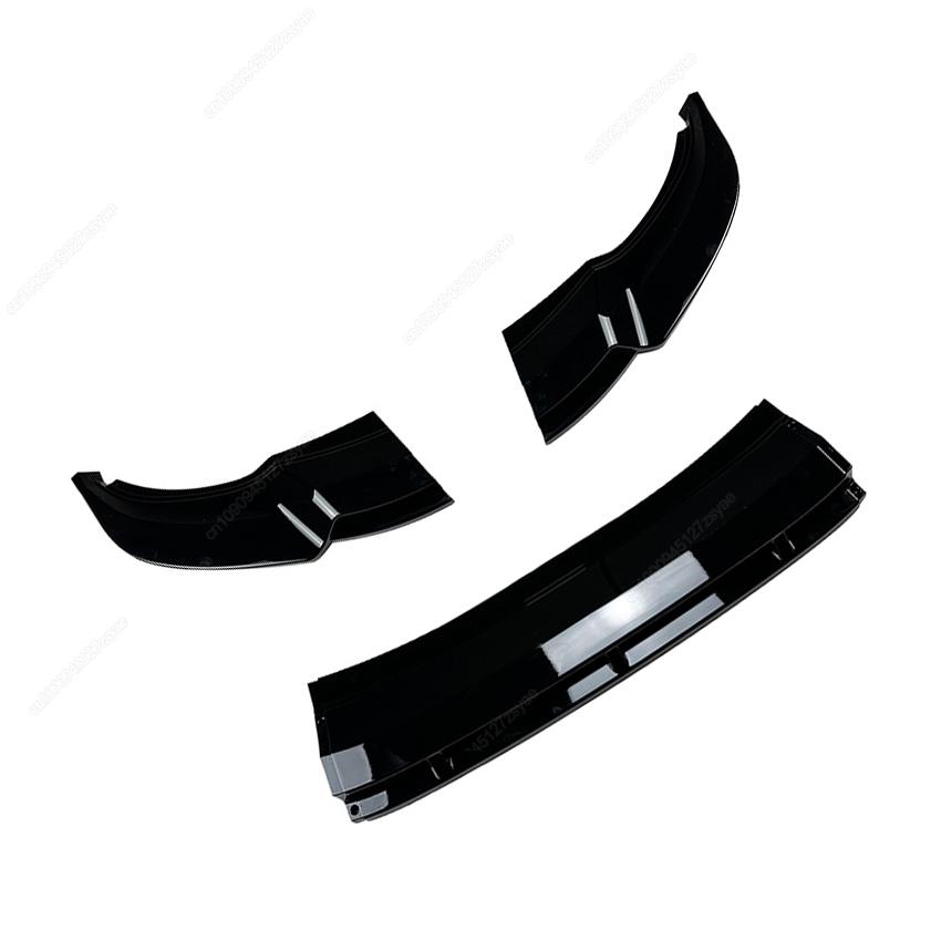 Накладка на передний бампер автомобиля, спойлер, сплиттер, диффузор, защита, нижняя кромка для Volkswagen VW Tiguan MK2 Rline 2021-2023, обвес, тюнинг