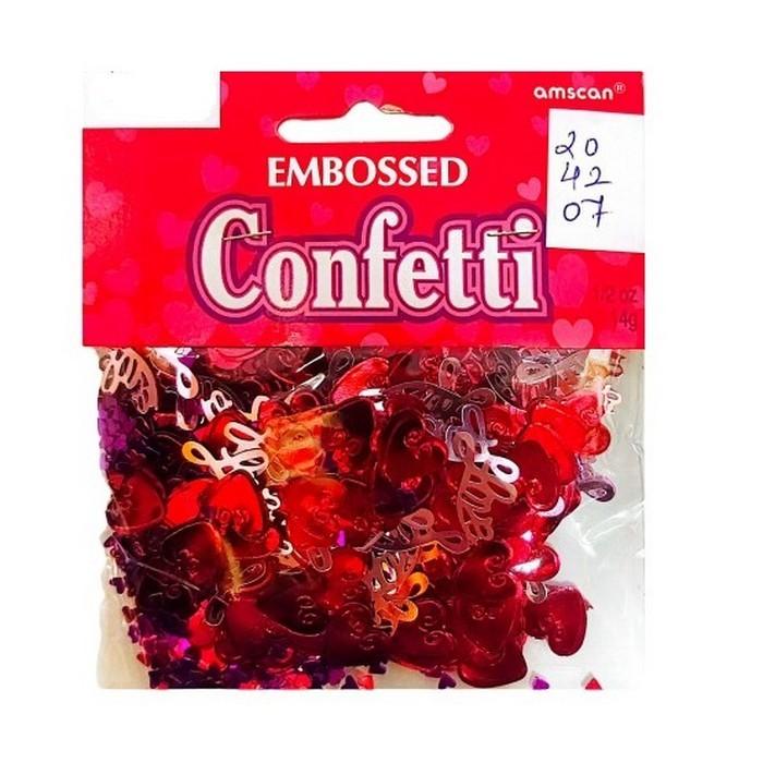 Amscan Рельефное конфетти