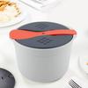Space Saving Microwave Rice Cooker for Small Kitchens Dorms RVs and Office Use