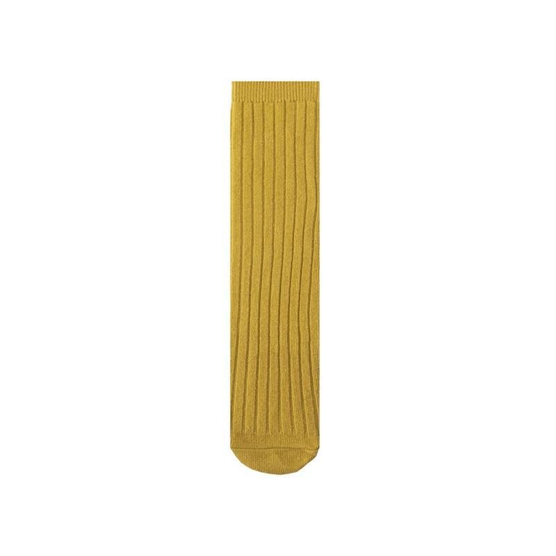 Soft Cotton Ribbed Knee High Socks for Baby Toddler Kids Breathable Solid Long Leg Warmers for Newborn Boys and Girls