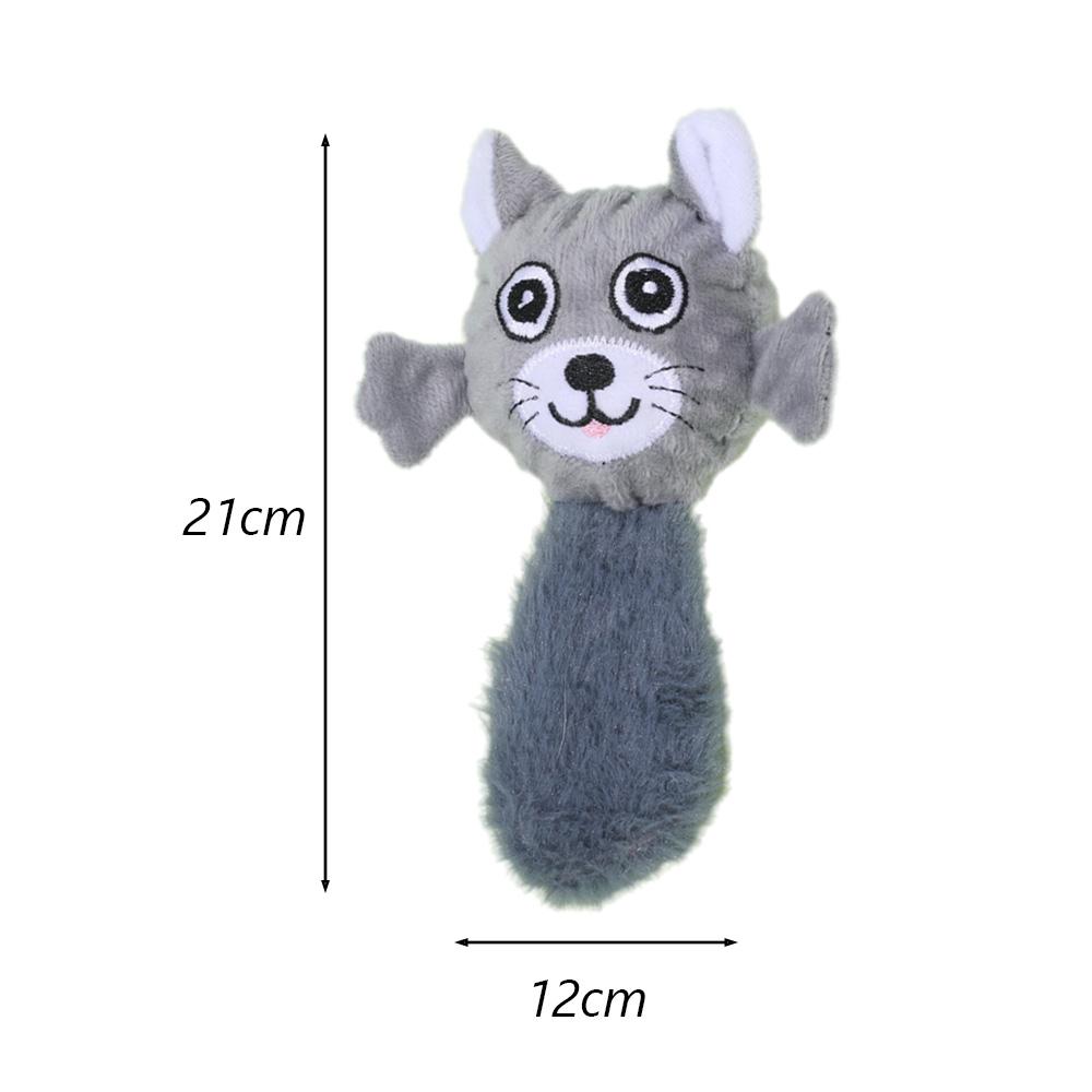 Plush Stuff Squeaky Puppy Dog Toy Teeth Cleaning Pet Chew Toys for Small Dogs Pomeranian Pinscher Chihuahua mascotas Accessories