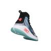 Under Armour Кроссовки Curry 4 Curry 4 Устойчивые к истиранию Высокие Детские Баскетбольные Кроссовки Черно-белые 1295995-008