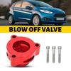 Красный адаптер клапана сброса давления турбины BOV для 2015- MUSTANG FORD 2.3L ECOBOOST