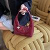 Niche Texture Handbag Commuter Bag Women's Bag 2025 New Glossy Underarm Bag Simple Shoulder Messenger Bag