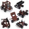 MOC Siege Model Crossbow Model Medieval Weapons Building Block Chariots Siege Engines Bricks Parts Accessories DIY Gifts