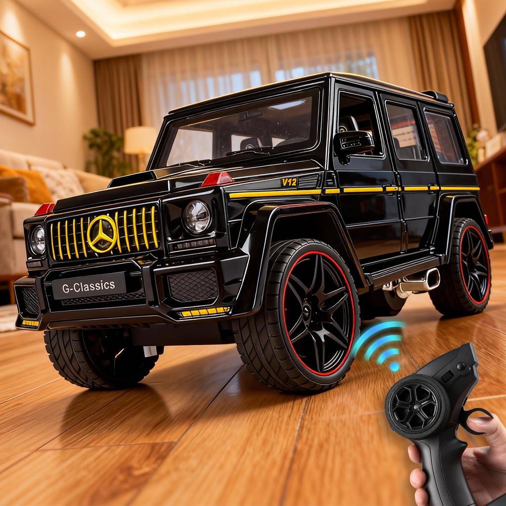 Спрей 1:24 G63 Внедорожный Радиоуправляемый Автомобиль Металлический Сплав Литой Модель Автомобиля Декоративные Украшения Для Дома и Рабочего Стола Коллекции Хобби