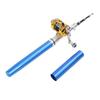 Miniature Pen Fishing Rod Portable   Size Fishing Pole with Reel Wheel for Outdoor