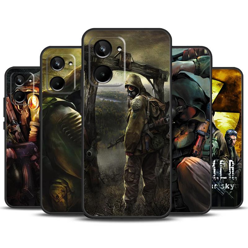 Чехол Stalker Clear Sky для Realme GT Neo 5 GT3 GT5 9 10 11 12 Pro Plus C25s C21Y C30 C31 C33 C35 C51 C53 C55