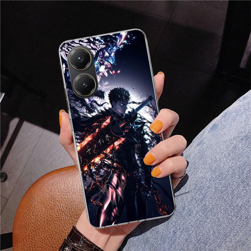 G-Guts B-Berserks Anime Phone Case For Xiaomi Poco X7 X6 X5 Pro F7 Ultra Redmi 15C 15 13C 13 12C 12 10 10A 10C 9 9A 9C 9T Cover