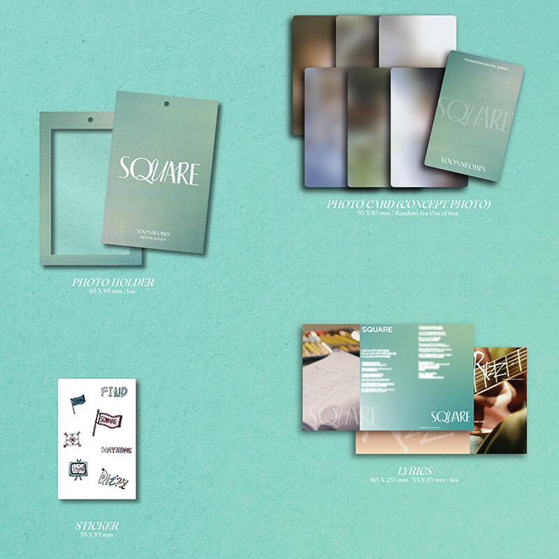 Yoon Seobin Цифровой сингл Rizz (Версия Rizz+SQUARE)