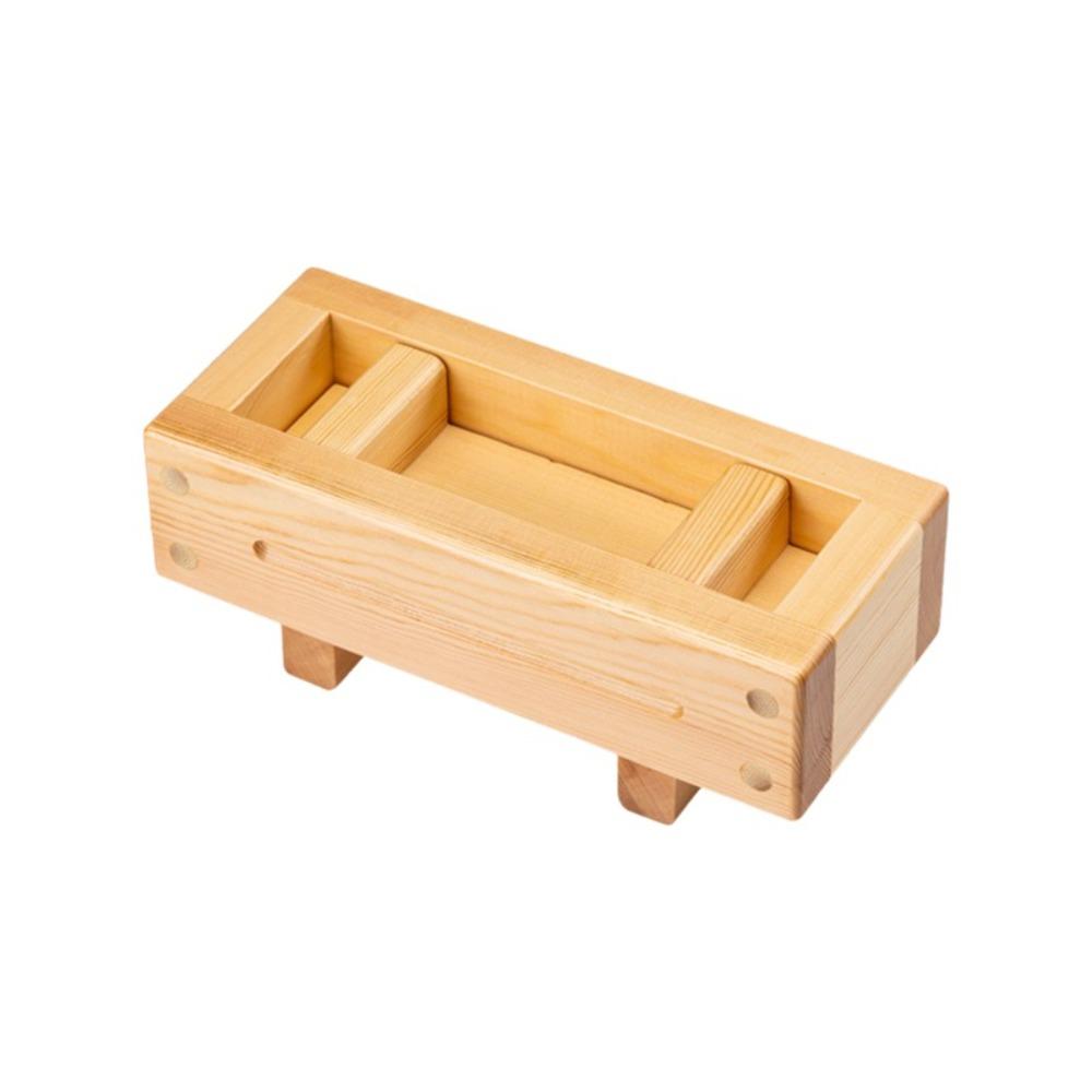 Wooden Sushi Press Mold Portable Rice Mold Rice Mold Box Thousand Layer Sushi Mold  Handmade