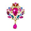 Rhinestone Brooches, Crystal Brooch, Costume Accessories, Jewelry, Women Decorative Pin for