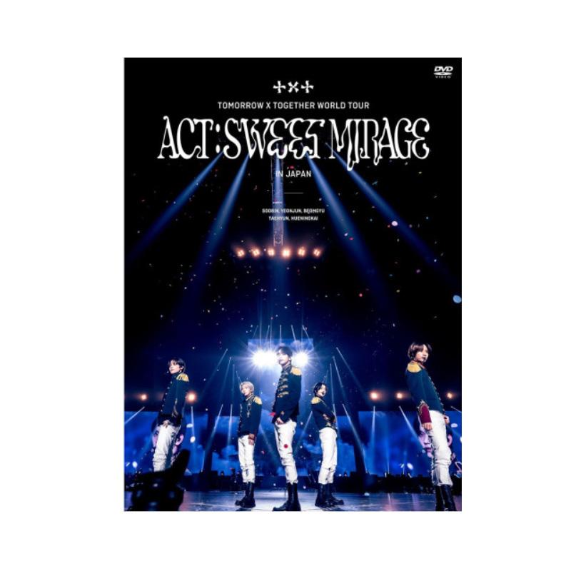 TOMORROW X TOGETHER - Мировой тур (Действуй, сладкий мираж) В Японии (3DVD)(Первое ограниченное издание)