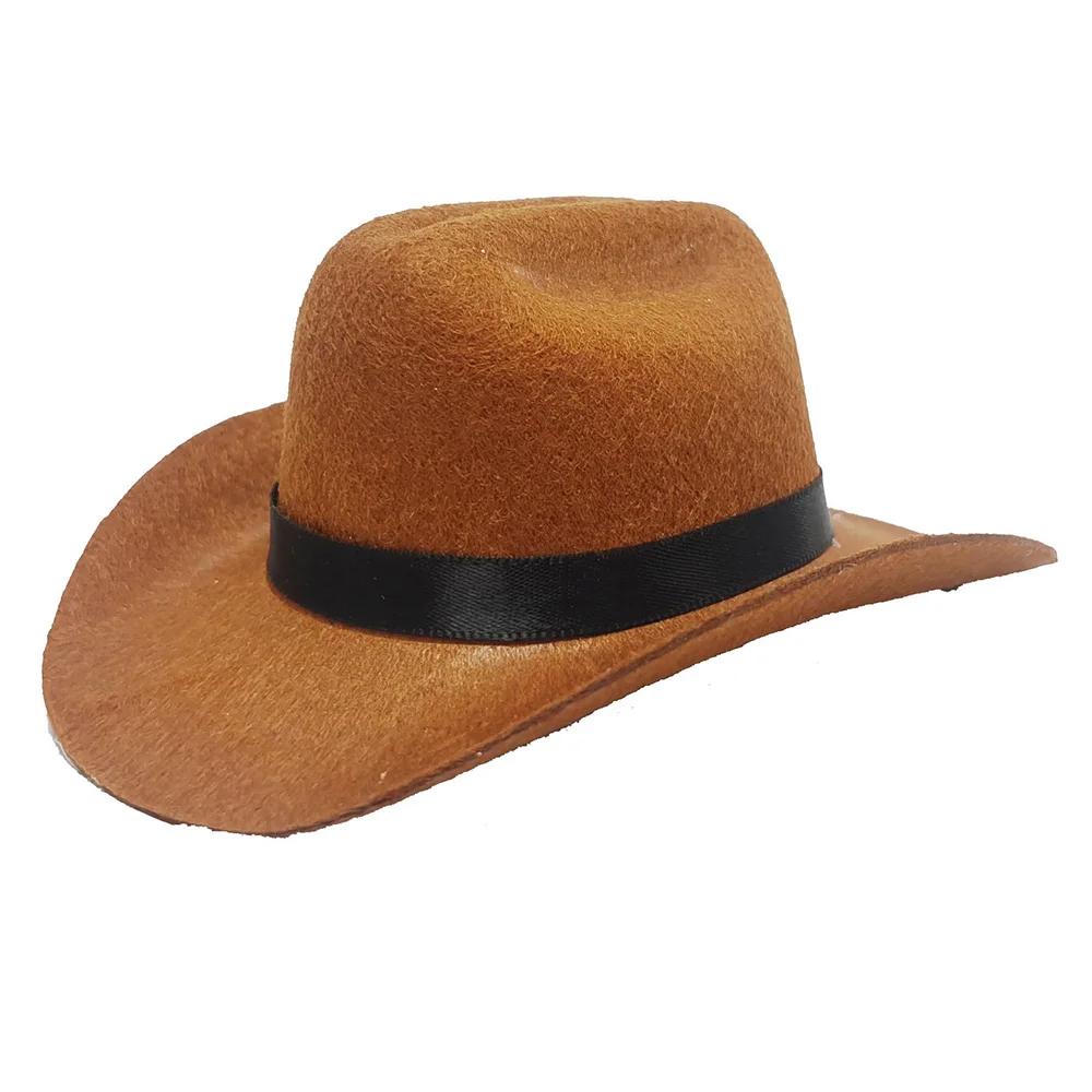 Шляпа для питомца Ковбойская шляпа для кошки Забавная Ретро Регулируемая Ковбойская шляпа для собак Кошек Реквизит для фото питомца Хэллоуин Декор Аксессуары для кошек