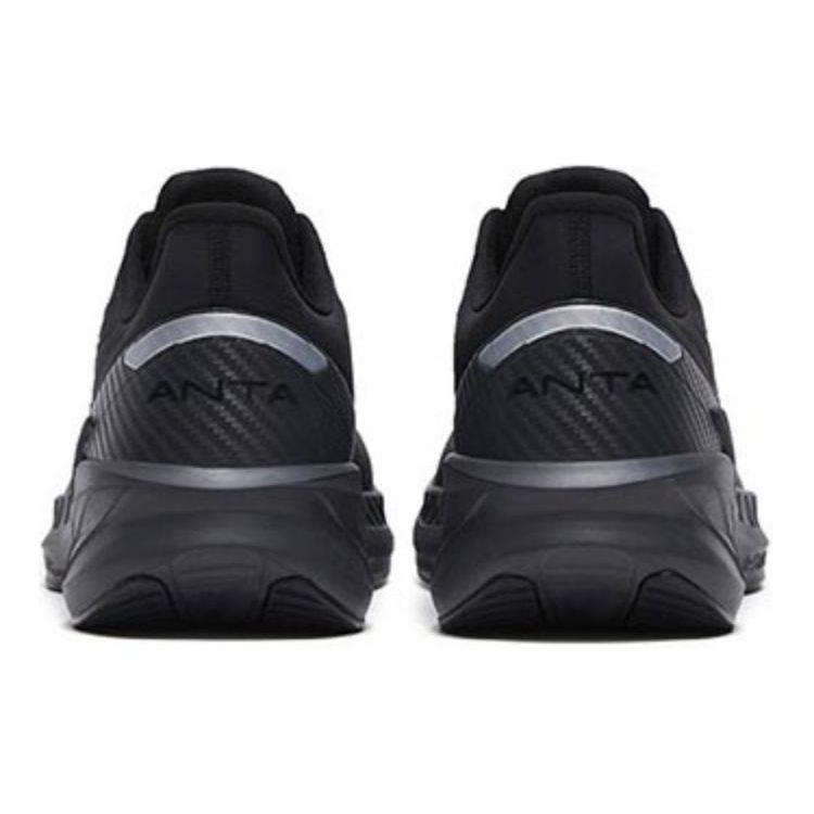 Anta Poison Dart 4 удобные повседневные амортизирующие нескользящие низкие кроссовки для бега мужские кроссовки черные 112315520-7