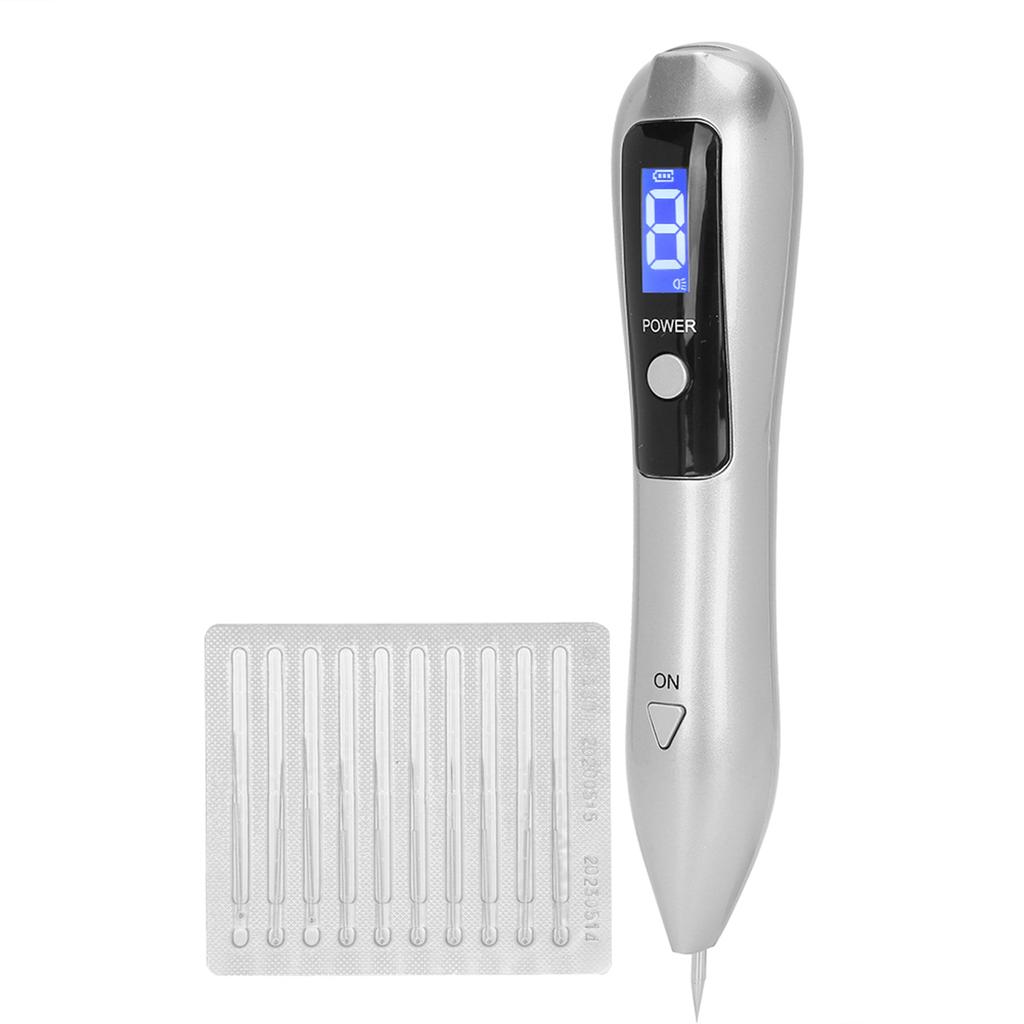 Ручка для удаления родинок 9 скоростей Регулировка Удаление темных пятен веснушек с синим светом