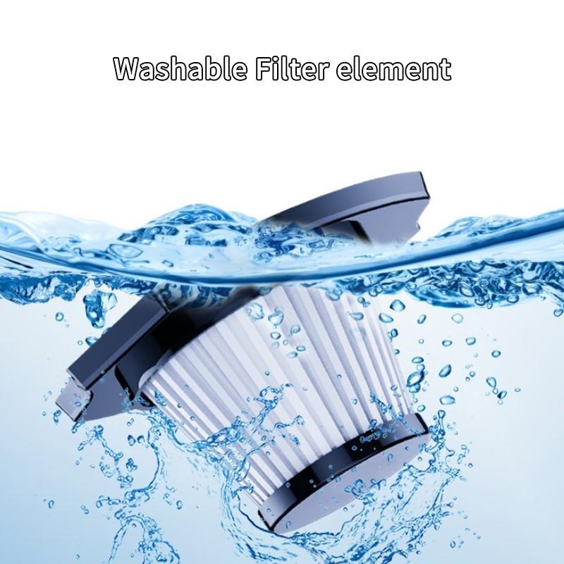 Маленький бытовой ручной пылесос с большой мощностью всасывания, с низким уровнем шума, мощный автомобильный портативный пылесос