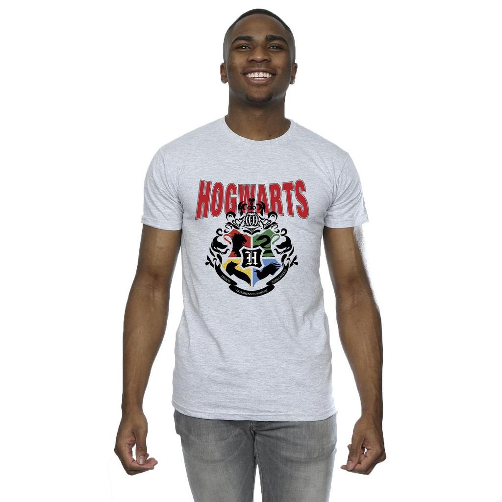 Harry Potter Mens Hogwarts Emblem T-Shirt