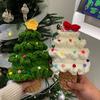 Рождественская елка ручной работы, готовые вязаные крючком украшения, креативный рождественский подарок для женщин, рождественские украшения, рождественские товары