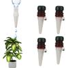 Potted Plants 4Pcs Ceramic Self Watering Spikes Irrigation Water Stake Drip Watering System For Garden Vegetable Automatic Plant Drip