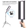 20W RGB Handheld Photography Lamp Portable LED Light with LED Screen Display CRI More Than 95Ra RGB Full