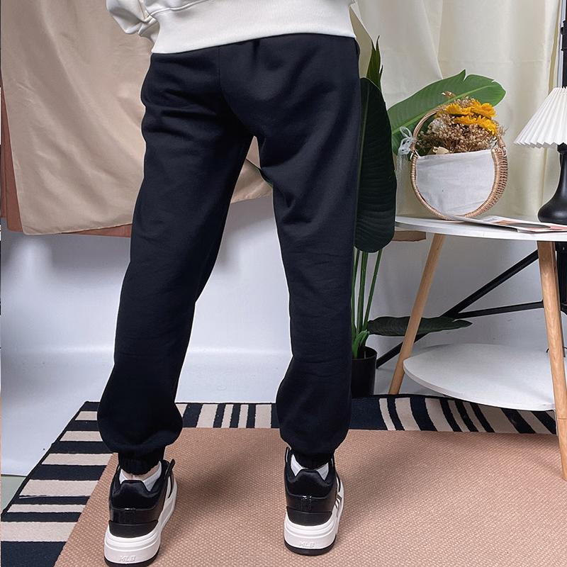 New Kids' MLB Knitted Sports Pants Black 7APTJ0234-07BKS
