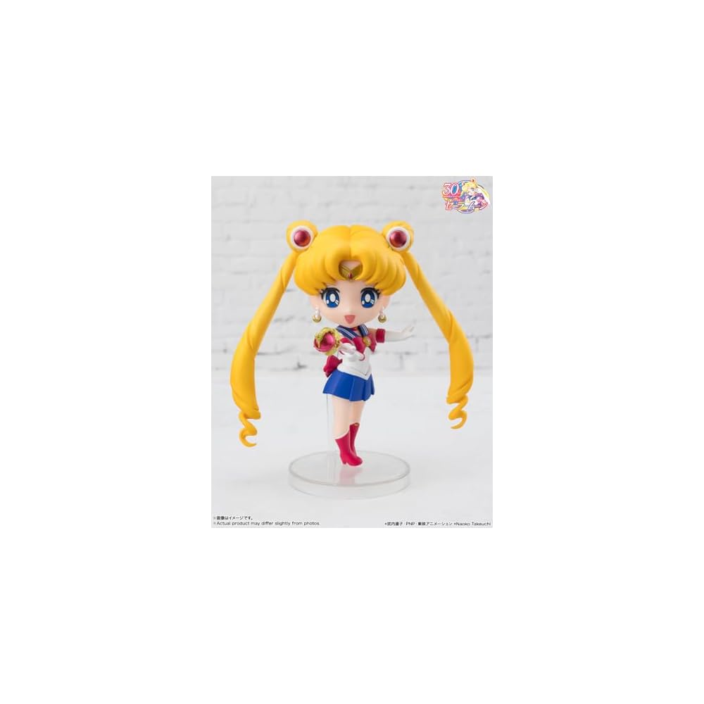 TAMASHII NATIONS Figuarts Mini Сейлор Мун R Кристальный Звездный Компакт Издание 90мм ПВХ АБС Окрашенная Фигурка