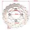 Motorcycle Front 220mm or Rear 190mm disc Brake Disc disk plate Rotor for 110 125 140 150 160cc SDG BSE Pit Dirt Bike Motocross